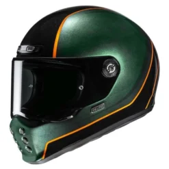 Kask integralny HJC V10 HODU GREEN/BLACK zielony czarny