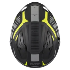 Kask integralny MT BRAKER SV COCKPIT BLACK/YELLOW MATT czarny żółty