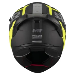 Kask integralny MT BRAKER SV COCKPIT BLACK/YELLOW MATT czarny żółty