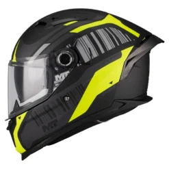 Kask integralny MT BRAKER SV COCKPIT BLACK/YELLOW MATT czarny żółty