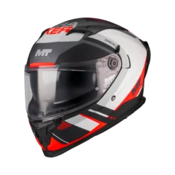 Kask integralny MT BRAKER SV INCEPTION RED/GREY/BLACK czerwony szary czarny