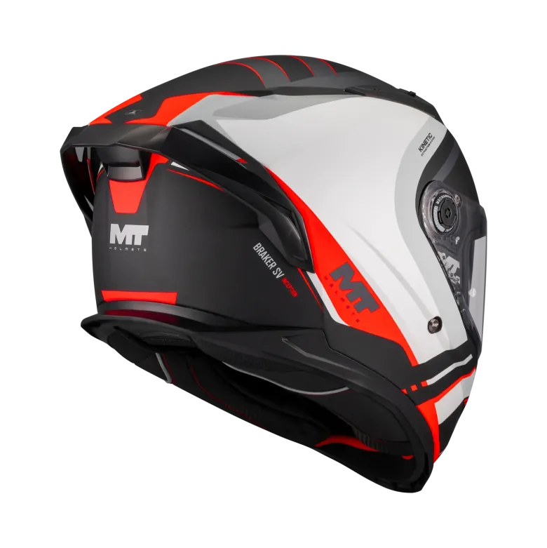 Kask integralny MT BRAKER SV INCEPTION RED/GREY/BLACK czerwony szary czarny