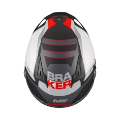 Kask integralny MT BRAKER SV INCEPTION RED/GREY/BLACK czerwony szary czarny