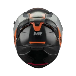 Kask integralny MT BRAKER SV INCEPTION ORANGE/SILVER/GREY pomarańczowy srebrny czarny