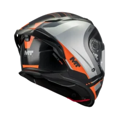 Kask integralny MT BRAKER SV INCEPTION ORANGE/SILVER/GREY pomarańczowy srebrny czarny