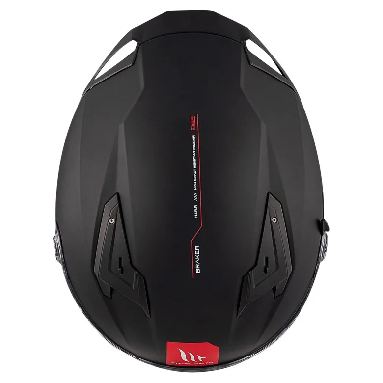 Kask integralny MT BRAKER SV SOLID MATT BLACK czarny mat