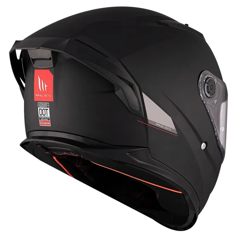 Kask integralny MT BRAKER SV SOLID MATT BLACK czarny mat
