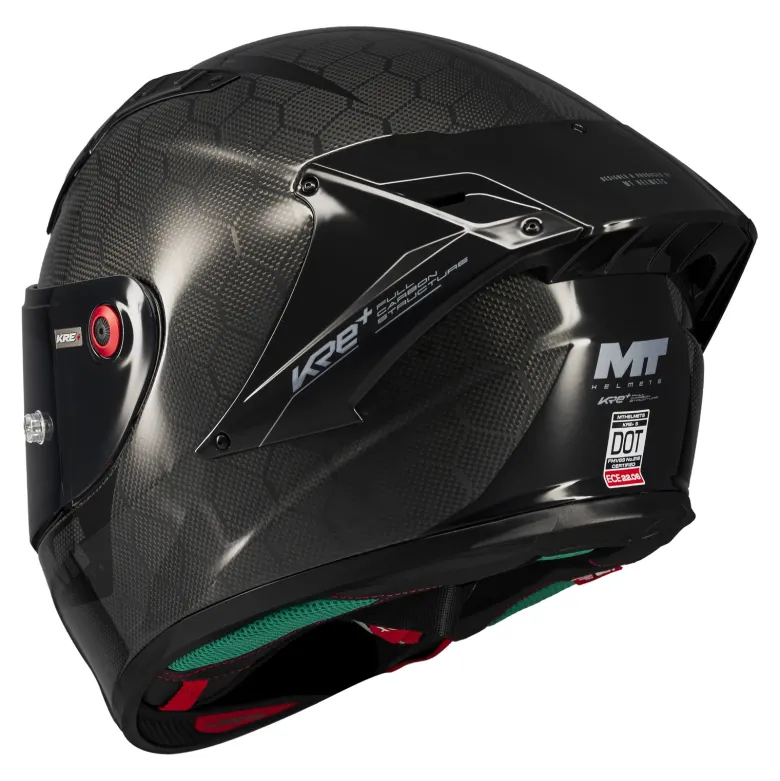 Kask integralny MT KRE+ S PURE GLOSS CARBON/BLACK