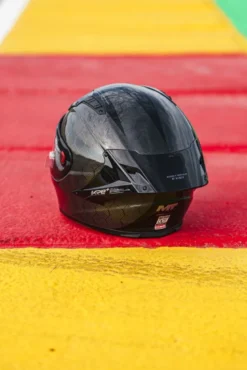 Kask integralny MT KRE+ S PURE GLOSS CARBON/BLACK