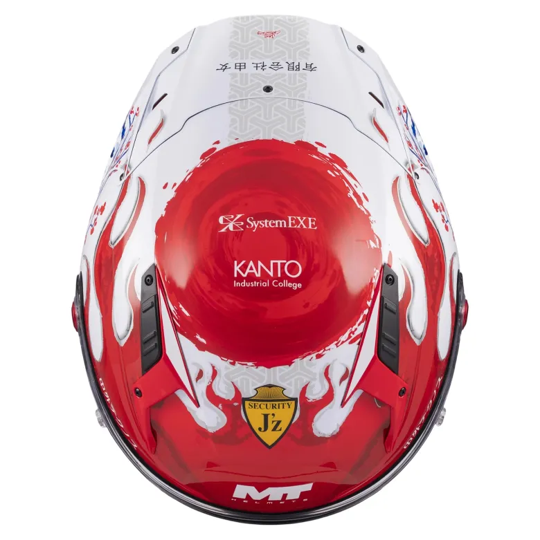 Kask integralny MT KRE+ S YAMANAKA RED/WHITE/BLUE czarny biały niebieski