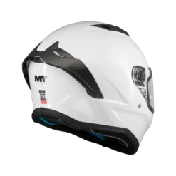 Kask integralny MT STINGER 2 PURE GLOSS PEARL WHITE biały