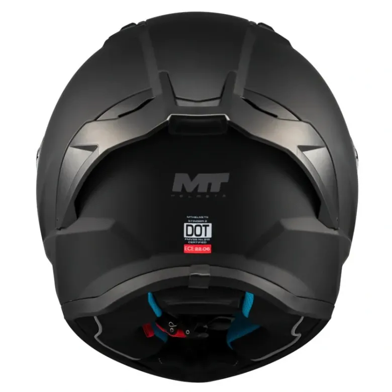 Kask integralny MT STINGER 2 PURE BLACK MATT czarny mat