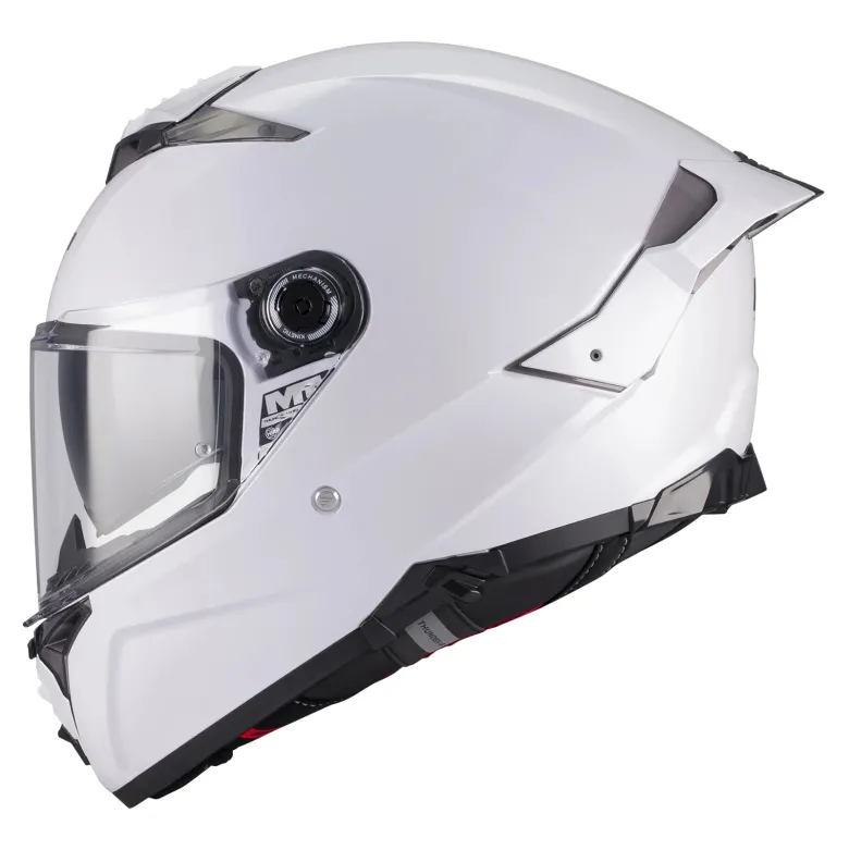 Kask integralny MT THUNDER 4 R SV PURE A0 GLOSS biały