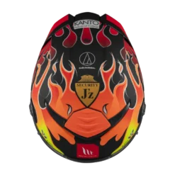 Kask integralny MT THUNDER 4 SV YAMANAKA 2024 czerwony żółty czarny