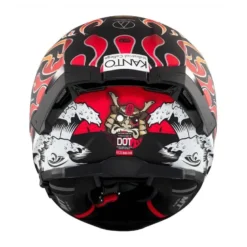 Kask integralny MT THUNDER 4 SV YAMANAKA 2024 czerwony żółty czarny
