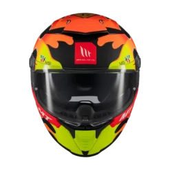 Kask integralny MT THUNDER 4 SV YAMANAKA 2024 czerwony żółty czarny