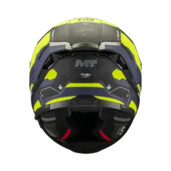 Kask integralny MT THUNDER 4 SV LUMEX BLACK/BLUE/YELLOW FLUO czarny niebieski żółty fluo