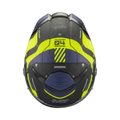 Kask integralny MT THUNDER 4 SV LUMEX BLACK/BLUE/YELLOW FLUO czarny niebieski żółty fluo