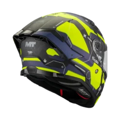 Kask integralny MT THUNDER 4 SV LUMEX BLACK/BLUE/YELLOW FLUO czarny niebieski żółty fluo