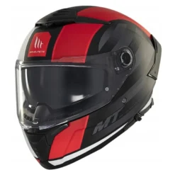 Kask integralny MT THUNDER 4 SV THREADS MATT RED czerwony czarny