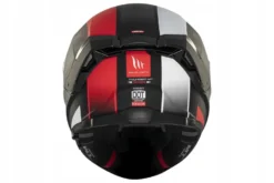 Kask integralny MT THUNDER 4 SV THREADS MATT RED czerwony czarny