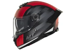 Kask integralny MT THUNDER 4 SV THREADS MATT RED czerwony czarny