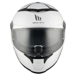 Kask integralny MT THUNDER 4 SV SOLID GLOSS PEARL WHITE biały