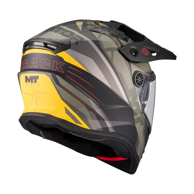 Kask integralny MT TRACK SV QUESTOR GREEN/BLACK MATT zielony czarny