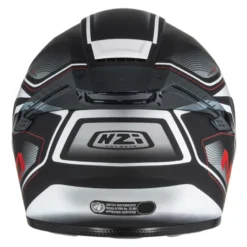 Kask integralny NZI EURUS 4 STREAM CHARMENT BLACK WHITE TINTED S MATT czarny biały