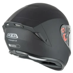 Kask integralny NZI TRENDY MATT BLACK czarny mat