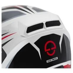 Kask integralny SCHUBERTH S3 ECE APEX WHITE czarny biały czerwony