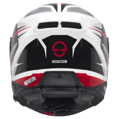 Kask integralny SCHUBERTH S3 ECE APEX WHITE czarny biały czerwony