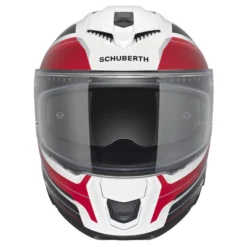 Kask integralny SCHUBERTH S3 ECE APEX WHITE czarny biały czerwony