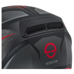 Kask integralny SCHUBERTH S3 ECE APEX ANTHRACITE czarny szary czerwony