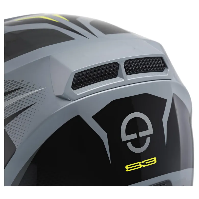 Kask integralny SCHUBERTH S3 ECE APEX GREY szary czarny żółty fluo