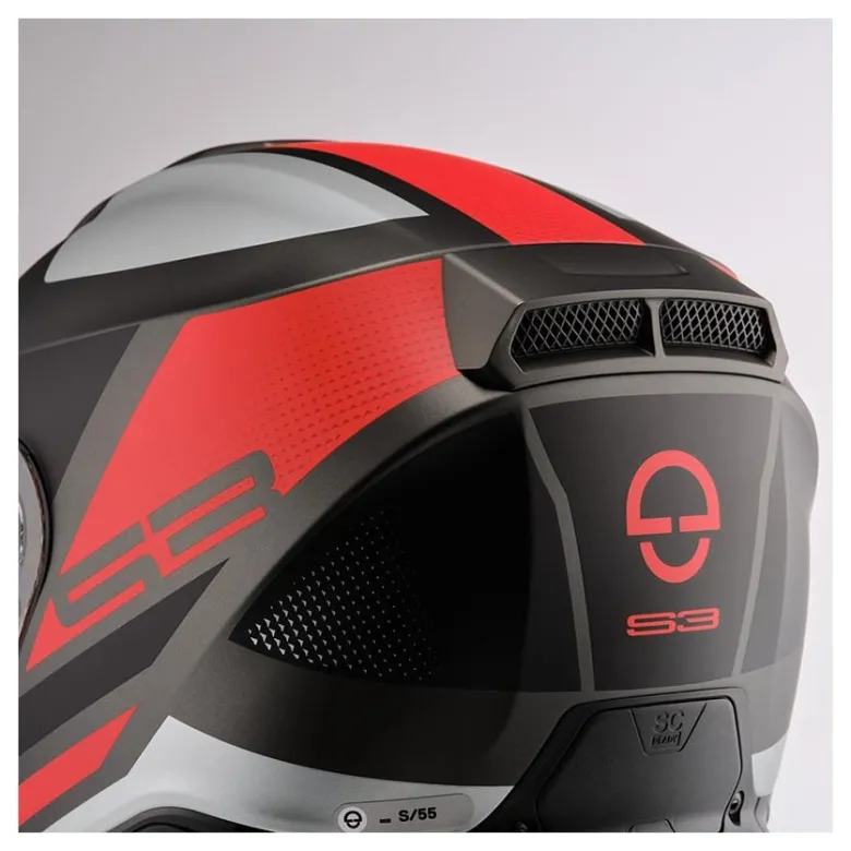 Kask integralny SCHUBERTH S3 ECE DAYTONA ANTHRACITE grafitowy