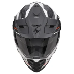 Kask integralny SCORPION ADF-9000 AIR FEAT MATT WHITE/BLACK/RED biały czarny czerwony