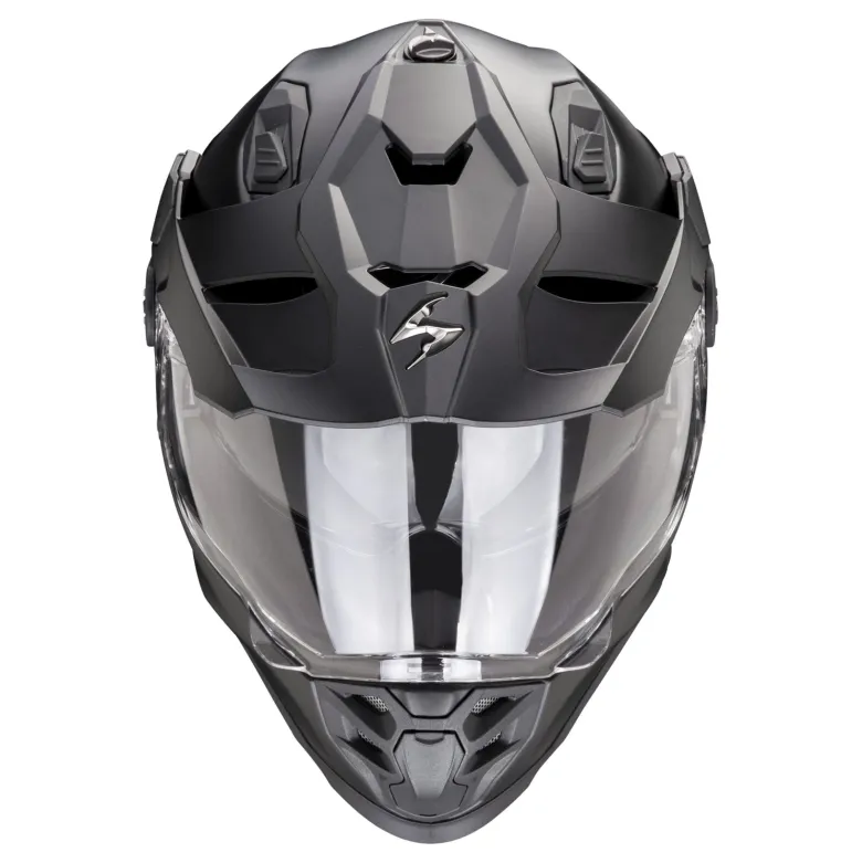 Kask integralny SCORPION ADF-9000 AIR SOLID MATT PEARL BLACK czarny mat
