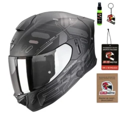 Kask integralny SCORPION EXO-530 AIR FOND MATT BLACK/SILVER czarny srebrny