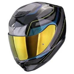 Kask integralny SCORPION EXO-391 LEO BLACK/BLUE czarny niebieski