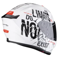 Kask integralny SCORPION EXO-JNR BOUM WHITE/BLACK biały czarny