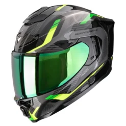 Kask integralny SCORPION EXO-1500 AIR SLEEK BLACK/GREEN czarny zielony