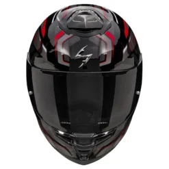 Kask integralny SCORPION EXO-GT SP AIR AUGUSTA BLACK/GREY/RED czarny szary czerwony