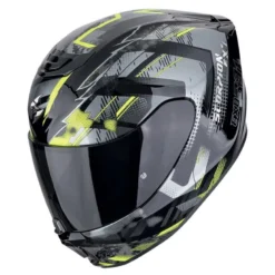 Kask integralny SCORPION EXO-391 CLUTTER BLACK/NEON YELLOW czarny żółty fluo