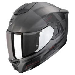 Kask integralny SCORPION EXO-1500 AIR DUAL MATT SILVER/BLACK/RED srebrny czarny czerwony