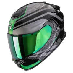 Kask integralny SCORPION EXO-GT SP AIR ARTEN BLACK/GREEN czarny zielony