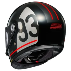 Kask integralny SHOEI GLAMSTER06 MM93 COLLECTION CLASSIC TC-5 czarny czerwony szary