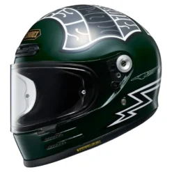 Kask integralny SHOEI GLAMSTER06 HEIWA MOTORCYCLE TC-4 zielony biały