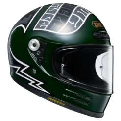 Kask integralny SHOEI GLAMSTER06 HEIWA MOTORCYCLE TC-4 zielony biały