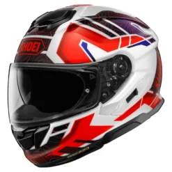 Kask integralny SHOEI GT-AIR 3 HIKE TC-10 czerwony biały czarny niebieski